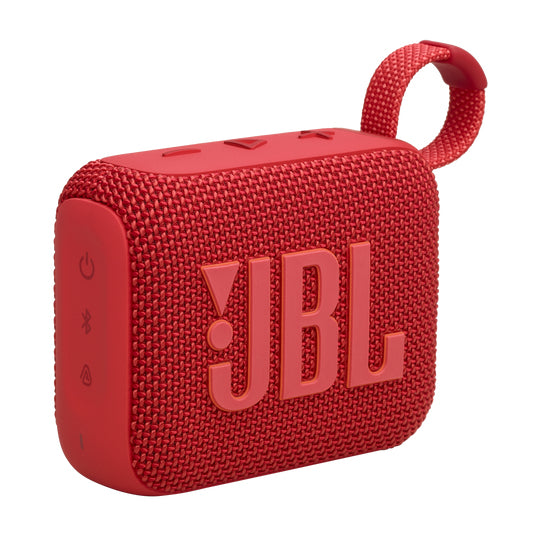 JBL Go 4 - Altavoz - para uso portátil - inalámbrico - Bluetooth - controlado por aplicación - 4.2 vatios - rojo Guatemala