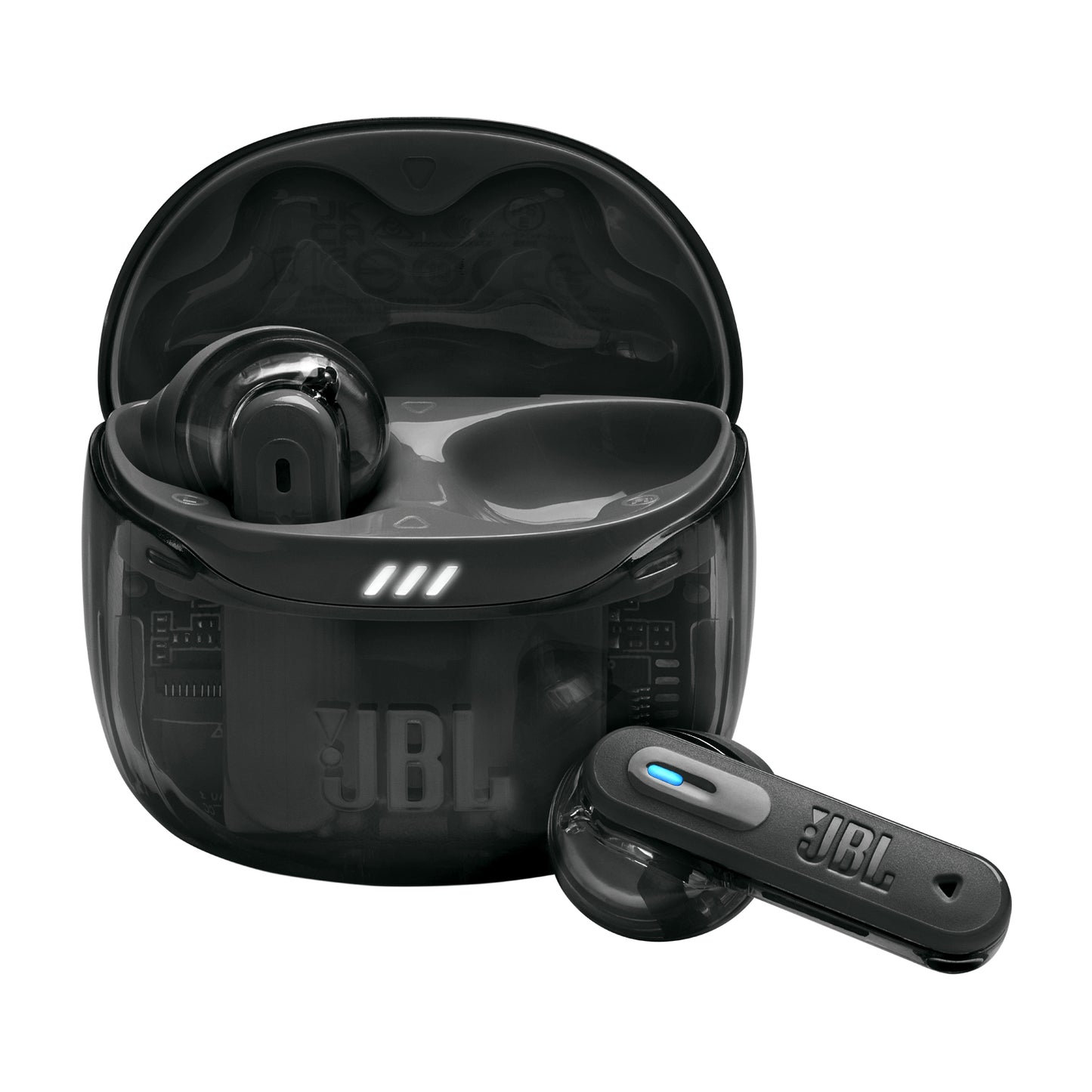 JBL - Headphones - Wireless - Tune Flex 2  TWS Ghost Black Guatemala