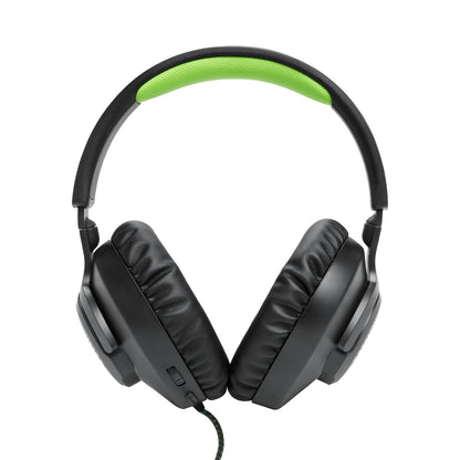 JBL Quantum 100X Console - Auricular - tamaño completo - cableado - conector de 3,5 mm - negro - certificado Discord Guatemala