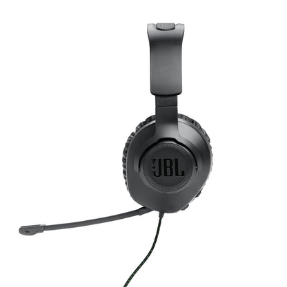 JBL Quantum 100X Console - Auricular - tamaño completo - cableado - conector de 3,5 mm - negro - certificado Discord Guatemala