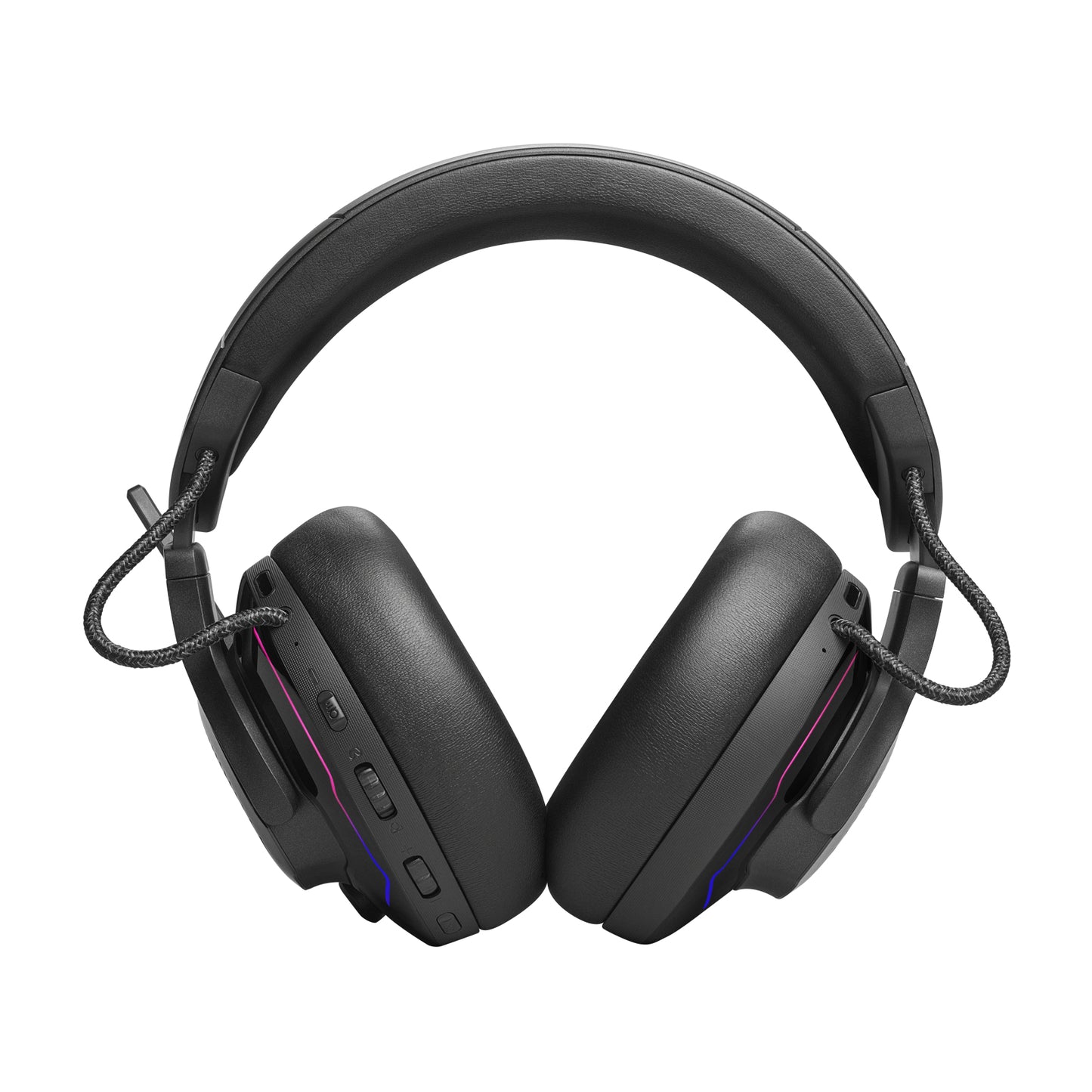 JBL Quantum 910 Wireless - Headset - full size - Bluetooth / 2.4 GHz radio frequency - wireless, wired - active noise canceling - 3.5 mm jack - black Guatemala