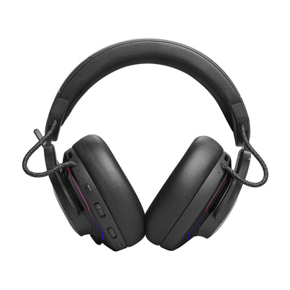 JBL Quantum 910 Wireless - Headset - full size - Bluetooth / 2.4 GHz radio frequency - wireless, wired - active noise canceling - 3.5 mm jack - black Guatemala