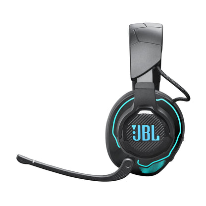 JBL Quantum 910 Wireless - Headset - full size - Bluetooth / 2.4 GHz radio frequency - wireless, wired - active noise canceling - 3.5 mm jack - black Guatemala