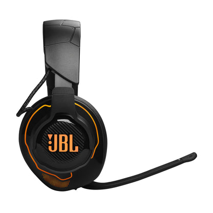 JBL Quantum 910 Wireless - Headset - full size - Bluetooth / 2.4 GHz radio frequency - wireless, wired - active noise canceling - 3.5 mm jack - black Guatemala