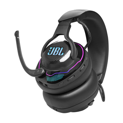 JBL Quantum 910 Wireless - Headset - full size - Bluetooth / 2.4 GHz radio frequency - wireless, wired - active noise canceling - 3.5 mm jack - black Guatemala