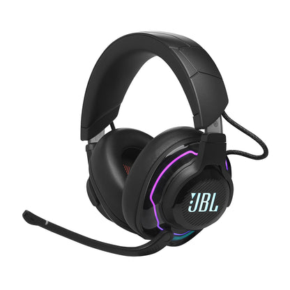 JBL Quantum 910 Wireless - Headset - full size - Bluetooth / 2.4 GHz radio frequency - wireless, wired - active noise canceling - 3.5 mm jack - black Guatemala