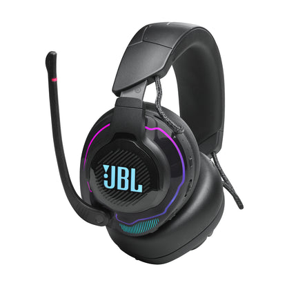 JBL Quantum 910 Wireless - Headset - full size - Bluetooth / 2.4 GHz radio frequency - wireless, wired - active noise canceling - 3.5 mm jack - black Guatemala