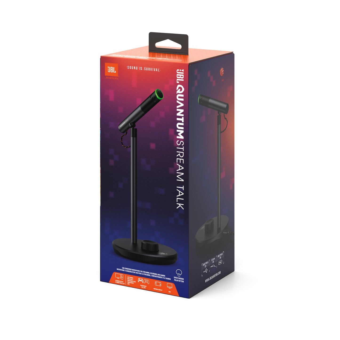 JBL Quantum - Microphone - Wired - Black Guatemala