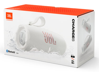 JBL - Speaker - Charge 6 BT Speaker White Guatemala