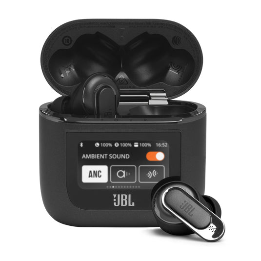 JBL Tour Pro 2 - Auriculares inalámbricos con micro - en oreja - Bluetooth - cancelación de sonido activo - negro Guatemala