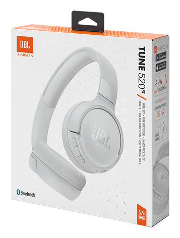 JBL TUNE 520BT - Auriculares con diadema con micro - en oreja - Bluetooth - inalámbrico - blanco Guatemala