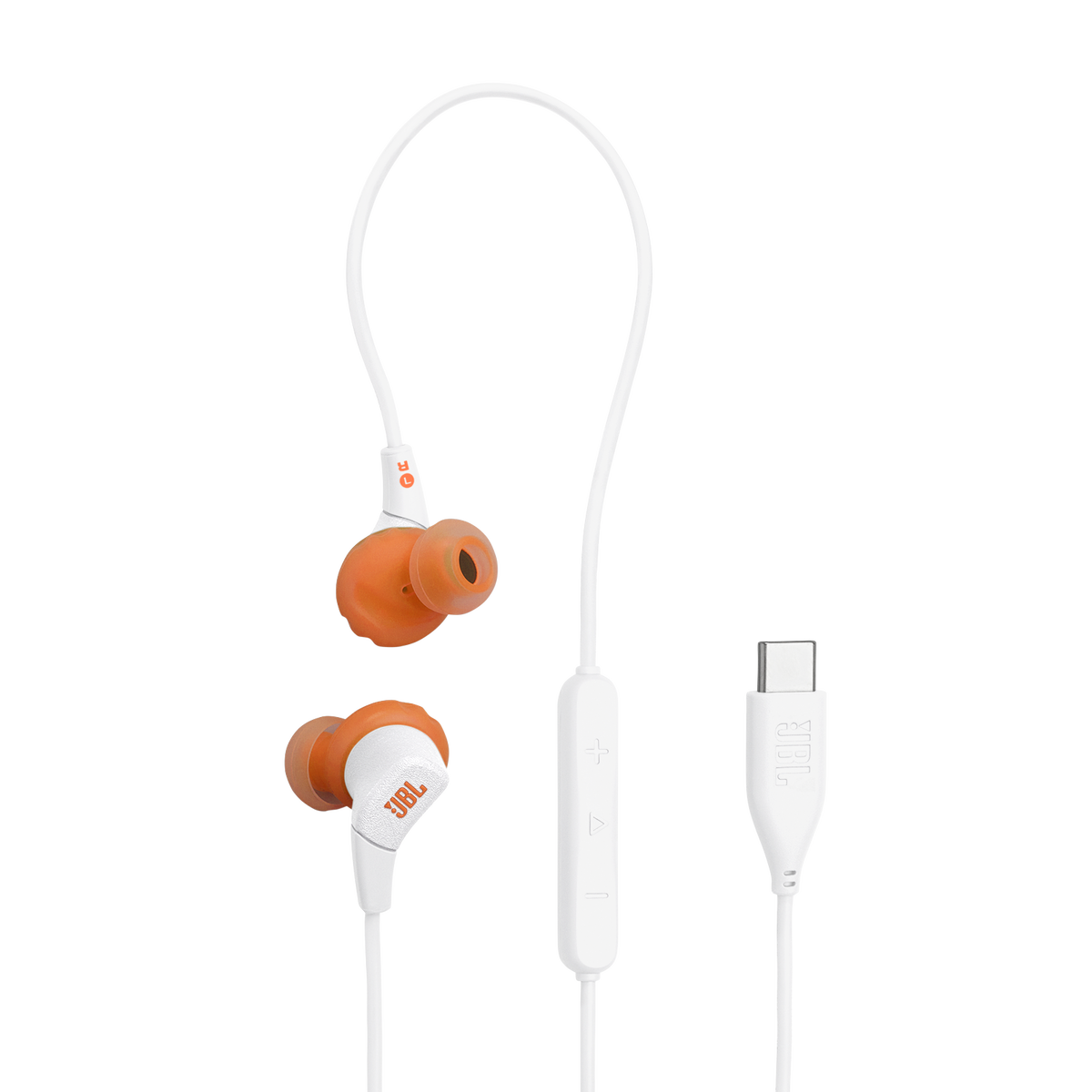 JBL Endurance Run 3 USB-C Blanco