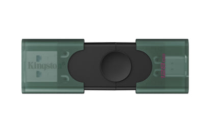 Kingston 128GB USB-A + USB-C 3.2 Gen 1 DataTraveler DuoG2 Guatemala