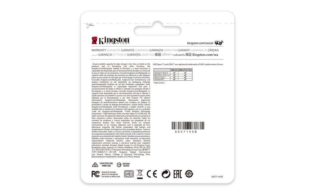 Kingston DataTraveler 70 - Unidad flash USB - 64 GB - USB-C 3.2 Gen 1 Guatemala