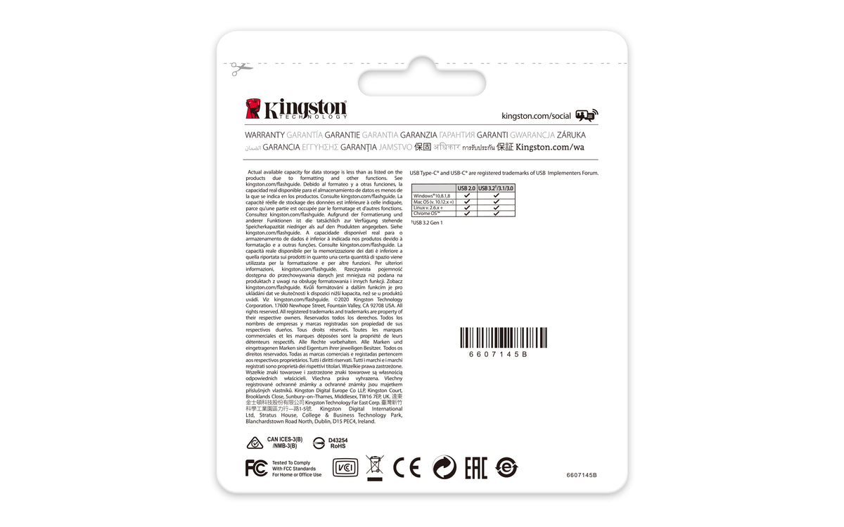 Kingston DataTraveler 70 - Unidad flash USB - 64 GB - USB-C 3.2 Gen 1 Guatemala