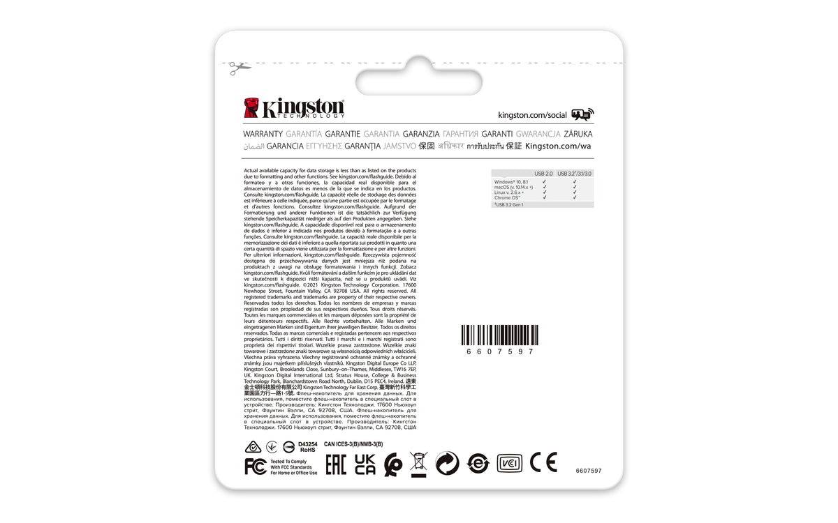 Kingston DataTraveler Exodia M - Unidad flash USB - 64 GB - USB 3.2 Gen 1 Guatemala