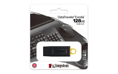 Kingston DataTraveler Exodia - Unidad flash USB - 128 GB - USB 3.2 Gen 1 Guatemala