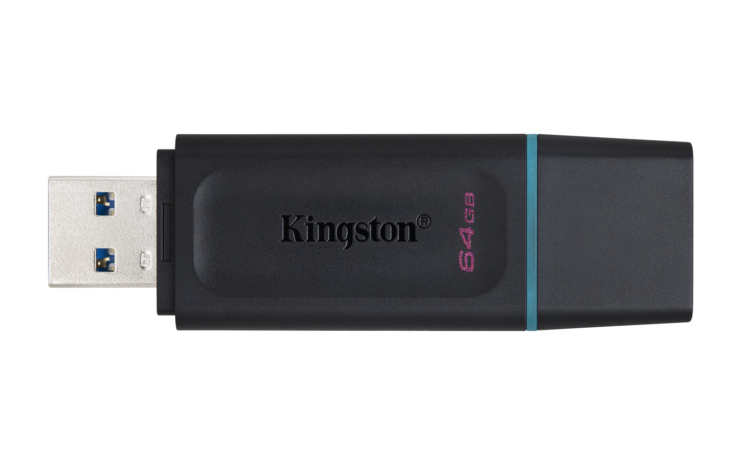 Kingston DataTraveler Exodia - Unidad flash USB - 64 GB - USB 3.2 Gen 1 - negro con turquesa Guatemala