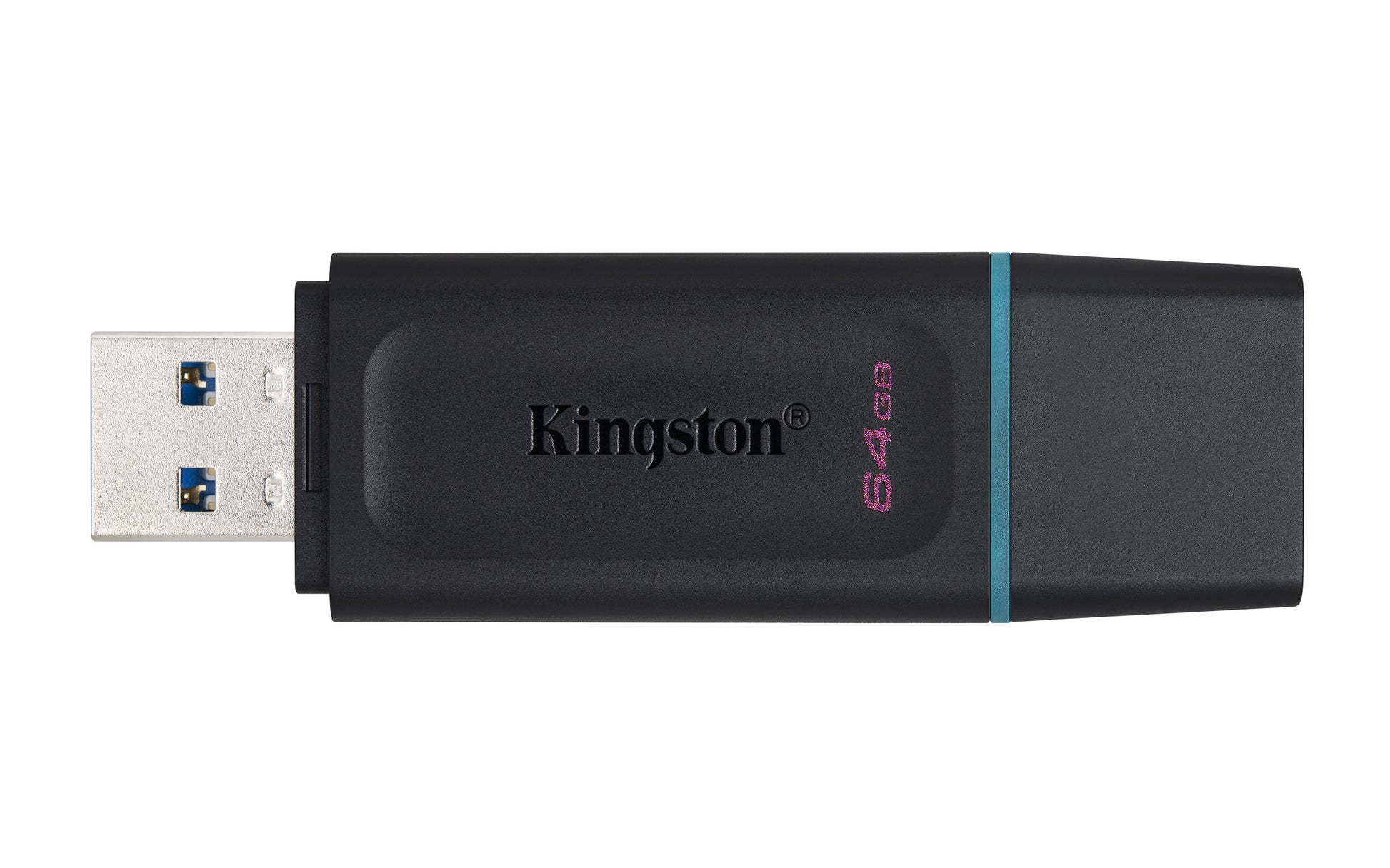 Kingston DataTraveler Exodia - Unidad flash USB - 64 GB - USB 3.2 Gen 1 - negro con turquesa Guatemala