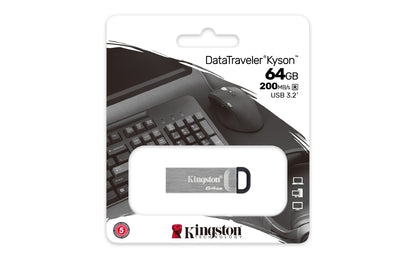 Kingston DataTraveler Kyson - Unidad flash USB - 64 GB - USB 3.2 Gen 1 Guatemala