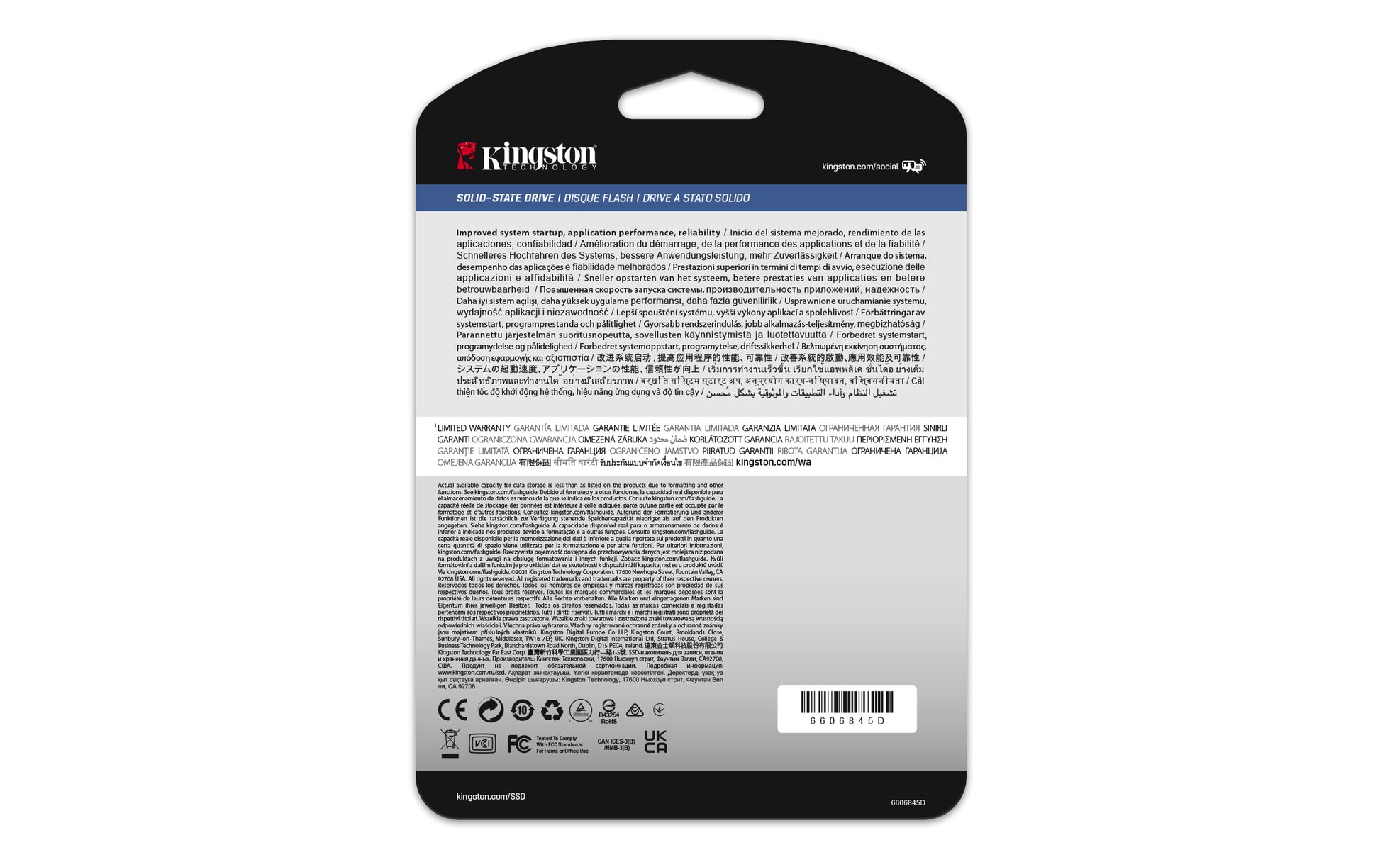 Kingston DC600M - SSD - Mixed Use - 960 GB - interno - 2.5" - SATA 6Gb/s Guatemala