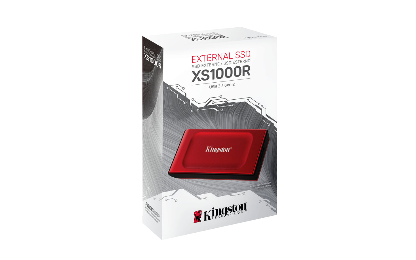 Kingston - External hard drive - 1 TB - Solid state drive Guatemala