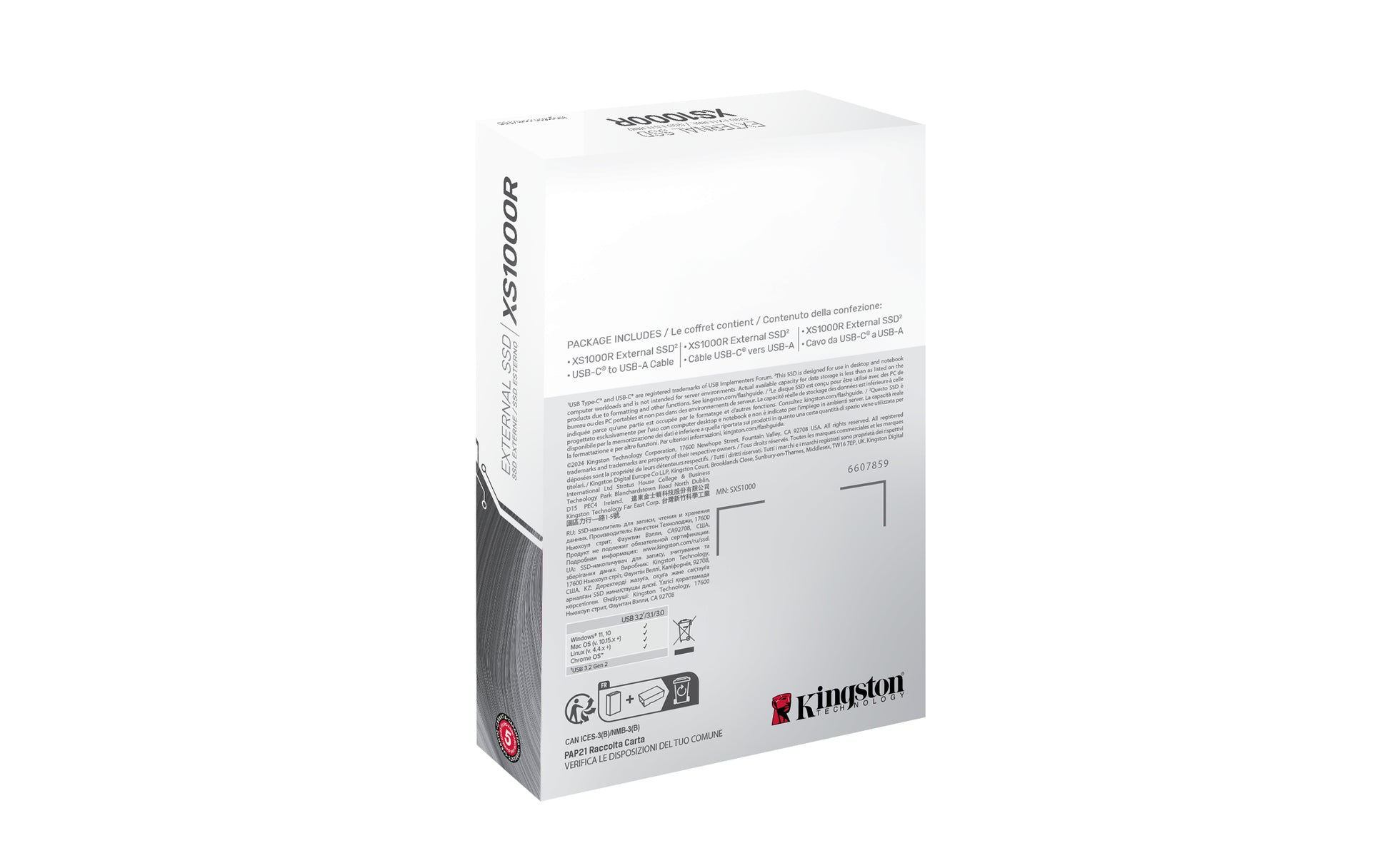 Kingston - External hard drive - 1 TB - Solid state drive Guatemala