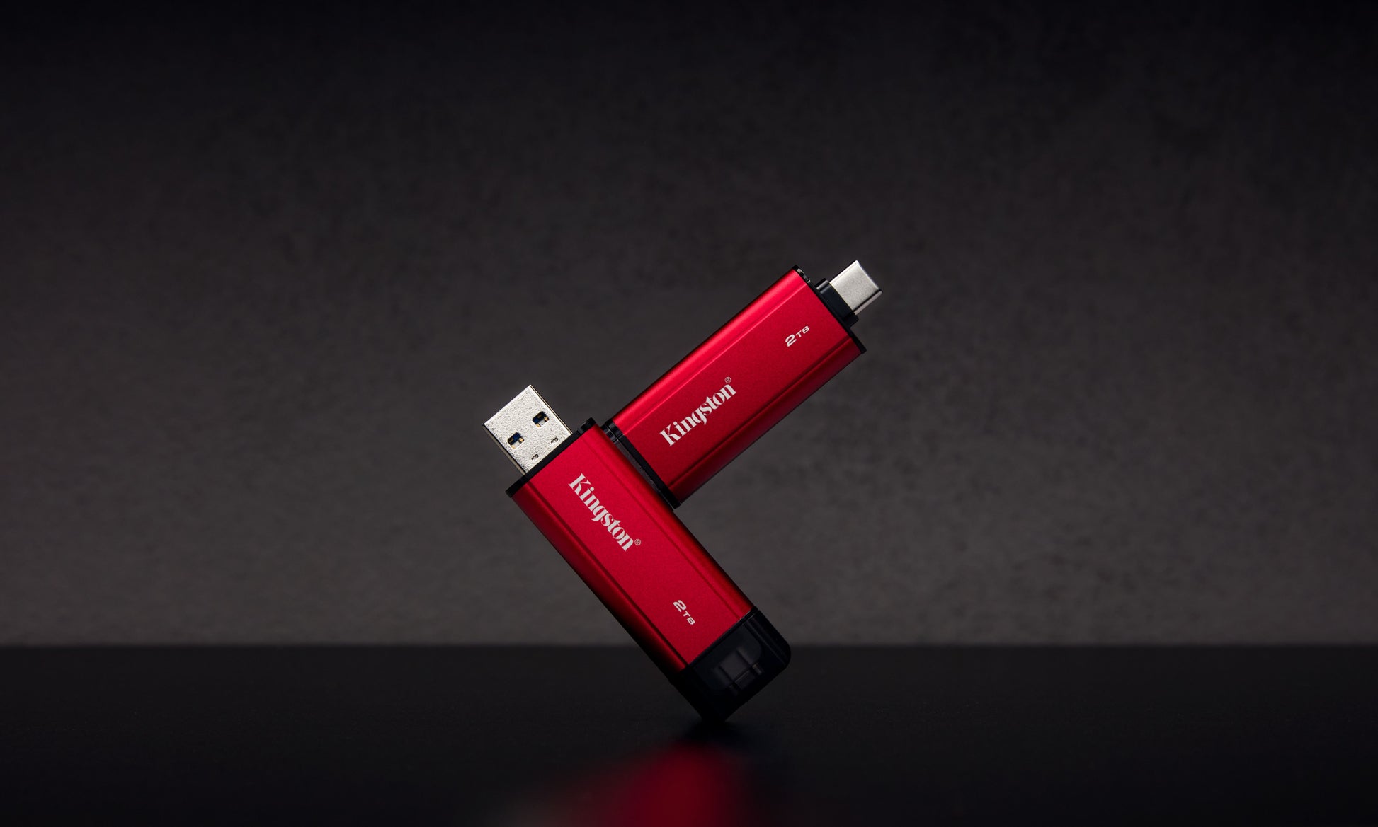 Kingston - External hard drive - 2TB Dual USB-A/C Portable SSD, Guatemala