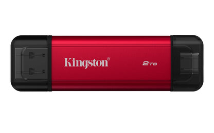 Kingston - External hard drive - 2TB Dual USB-A/C Portable SSD, Guatemala