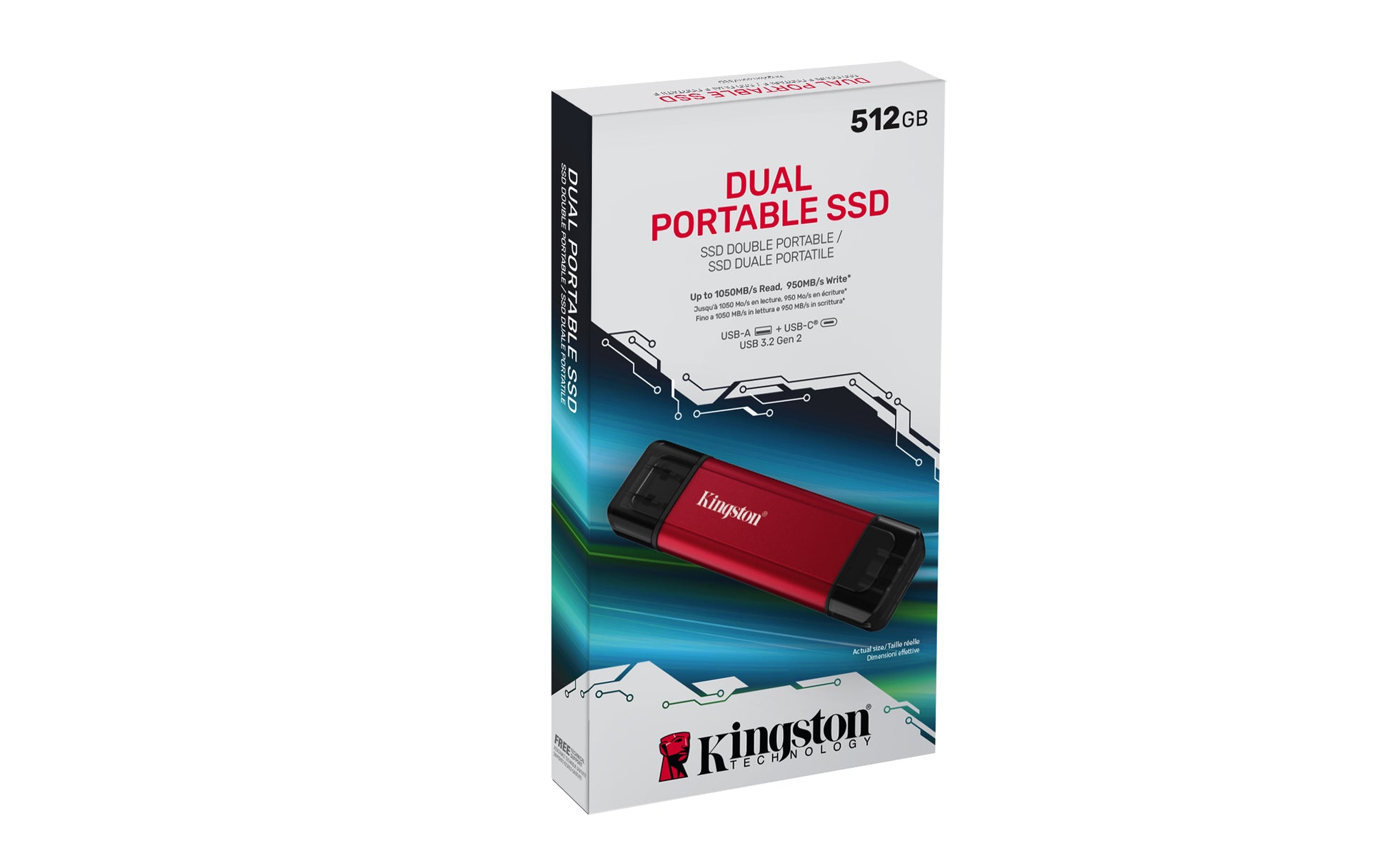 Kingston - External hard drive - 512 GB Guatemala