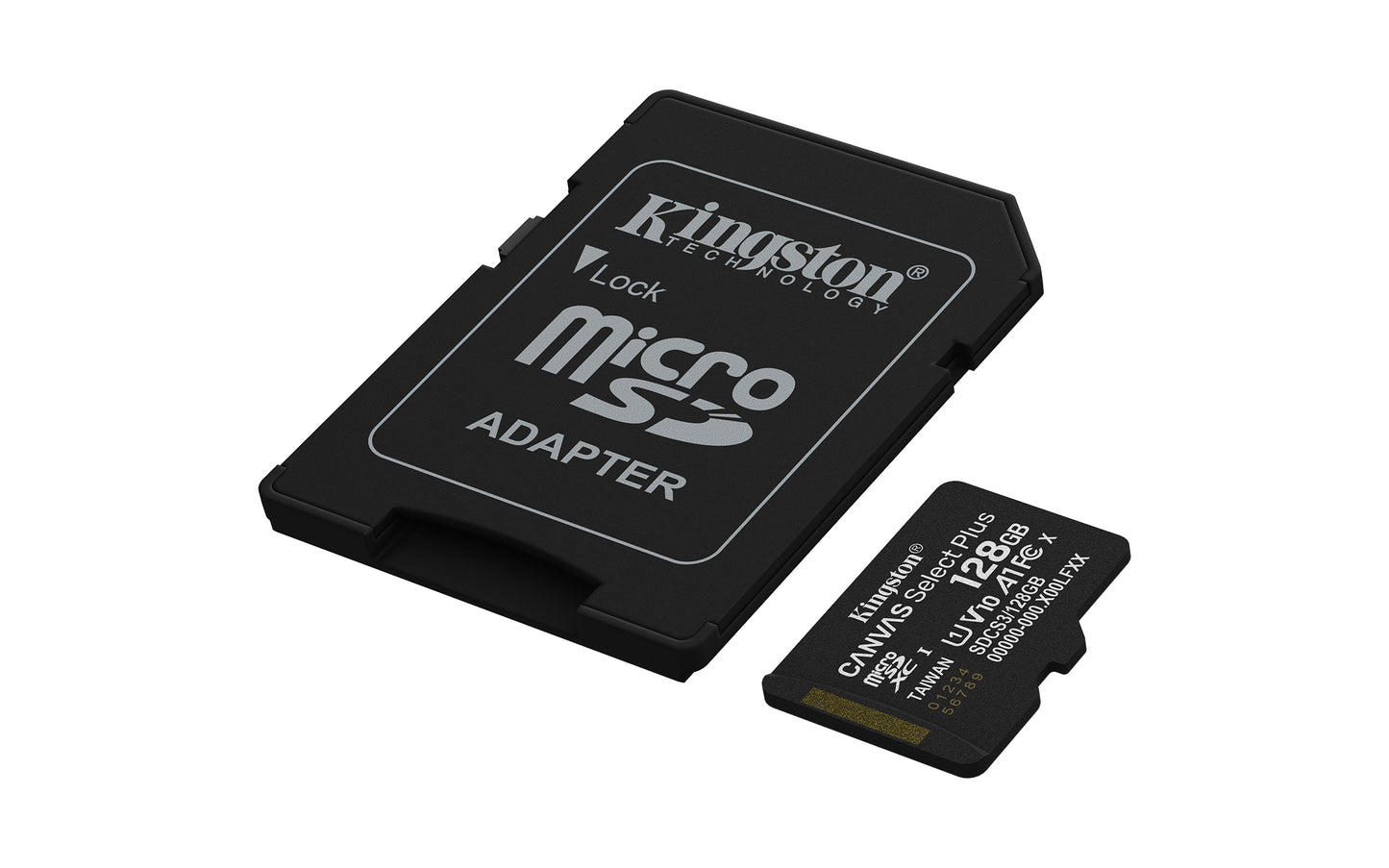 Kingston - Flash memory card - microSDHC - 128GB microSDXC Canvas Select Guatemala