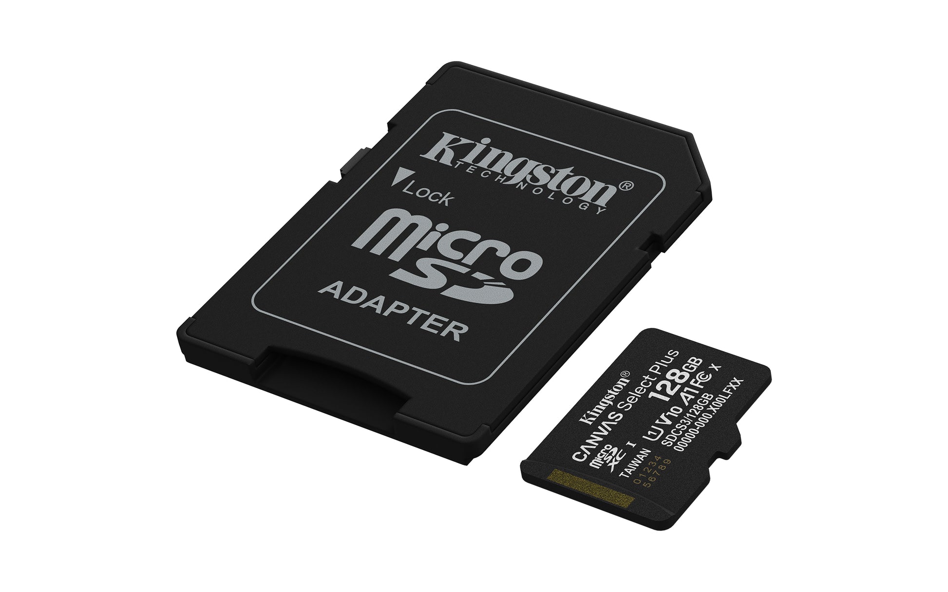 Kingston - Flash memory card - microSDHC - 128GB microSDXC Canvas Select Guatemala