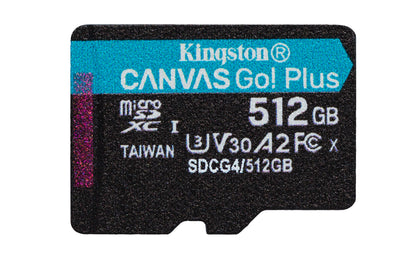 Kingston - Flash memory card - microSDHC - 512GB microSDXC Canvas Go Plus Guatemala