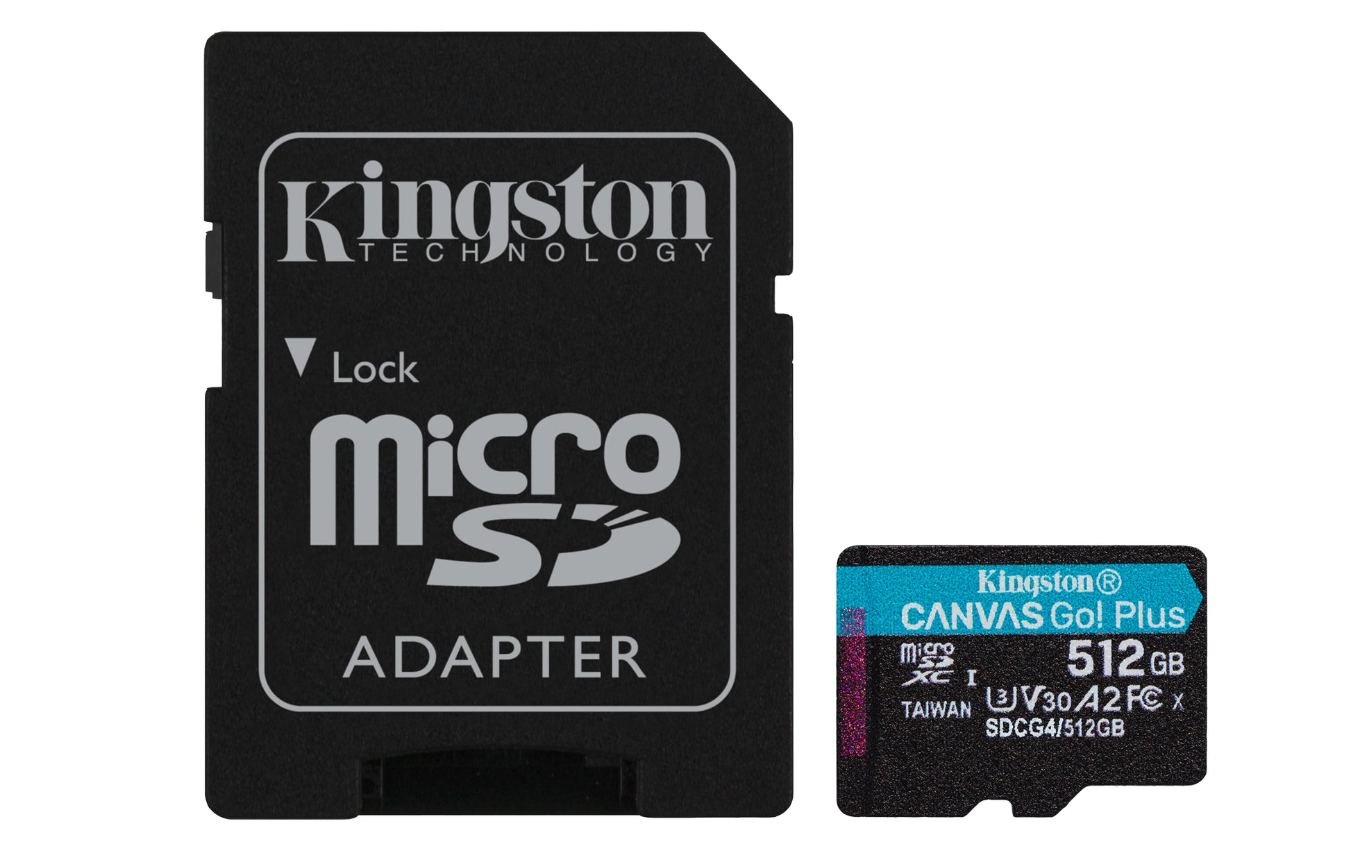 Kingston - Flash memory card - microSDHC - 512GB microSDXC Canvas Go Plus Guatemala