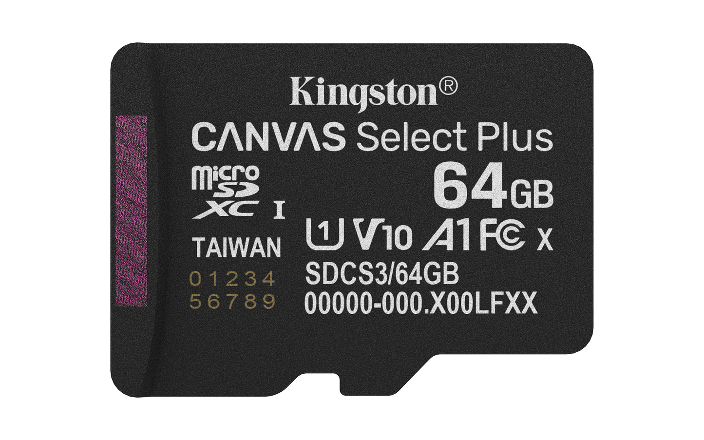 Kingston - Flash memory card - microSDHC - 64GB microSDXC Canvas Select P Guatemala