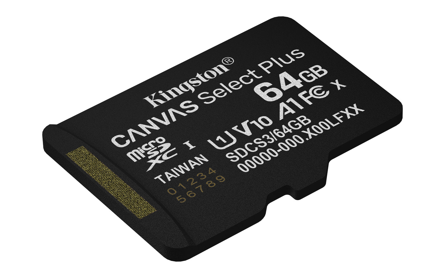 Kingston - Flash memory card - microSDHC - 64GB microSDXC Canvas Select P Guatemala