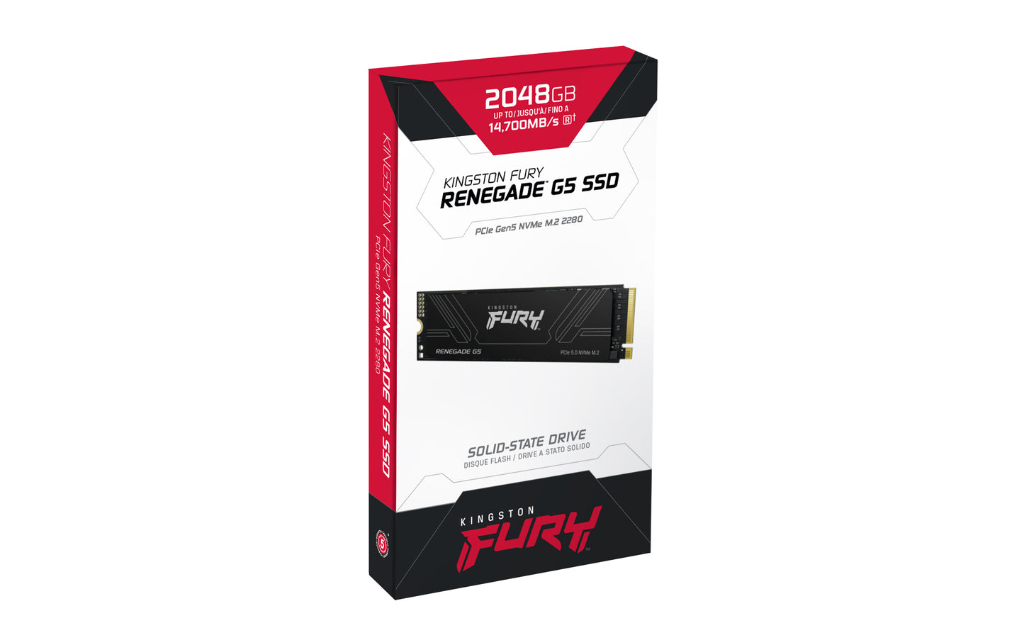 Kingston FURY - Internal hard drive - 2 TB - Solid state drive Guatemala