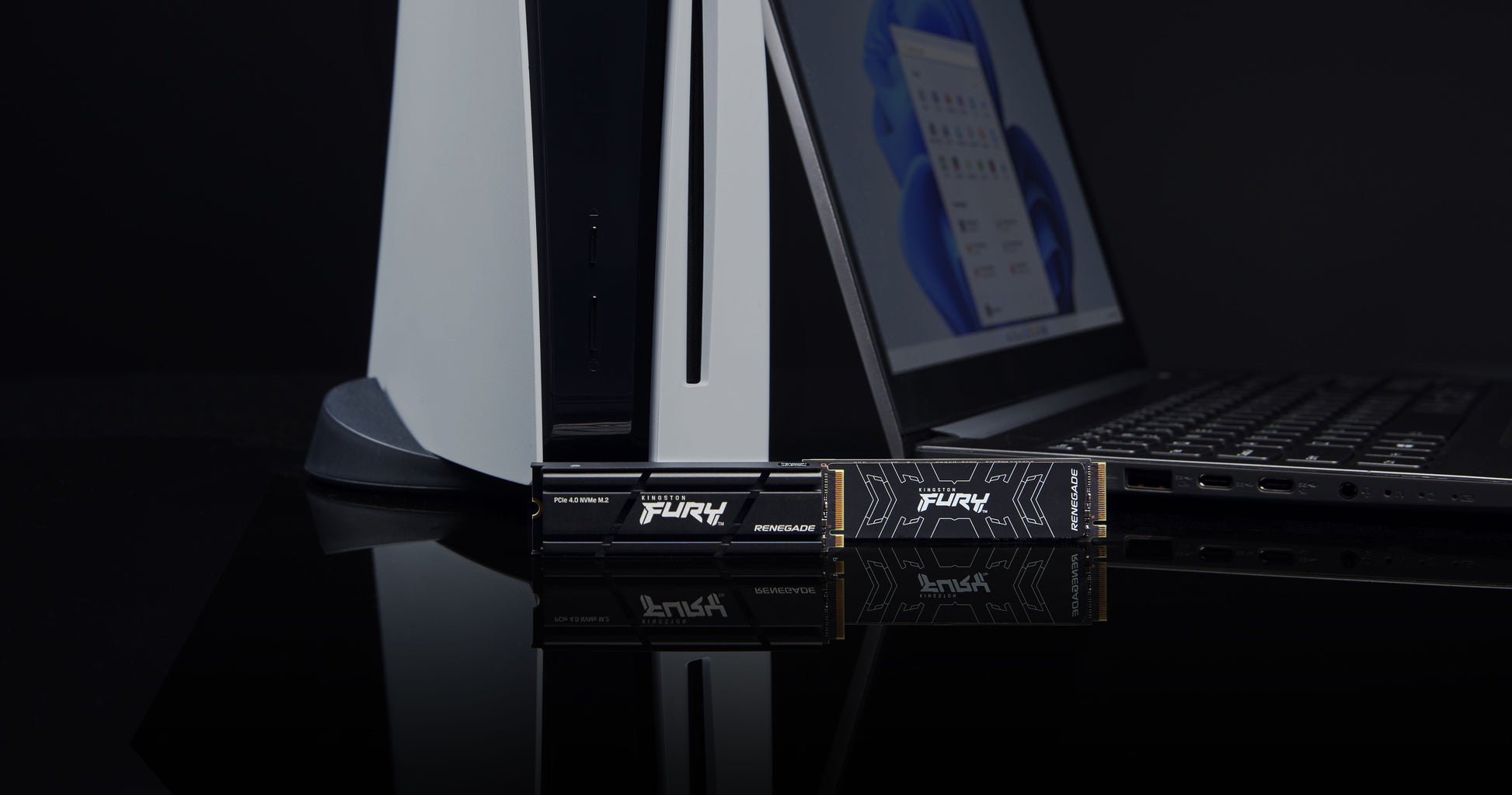 Kingston FURY Renegade - SSD - 1 TB - interno - M.2 2280 - PCIe 4.0 x4 (NVMe) - difusor de calor integrado Guatemala