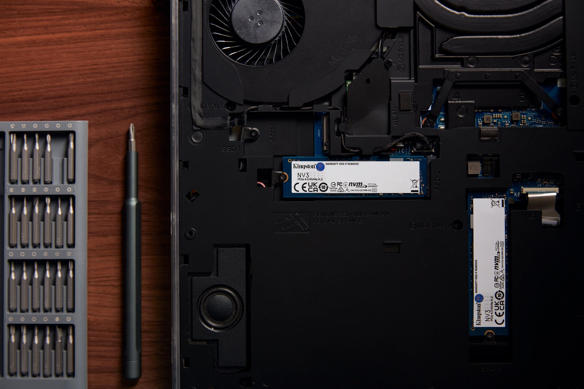 Kingston - Internal hard drive - 2 TB - Solid state drive - NV3 M.2 2280 NVMe Guatemala