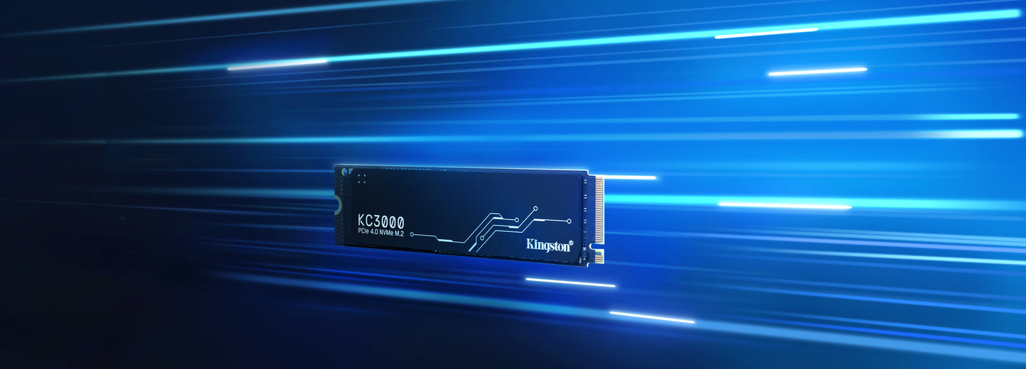 Kingston KC3000 - SSD - 512 GB - interno - M.2 2280 - PCIe 4.0 (NVMe) - para Intel Next Unit of Computing 12 Pro Kit - NUC12WSKi5 Guatemala