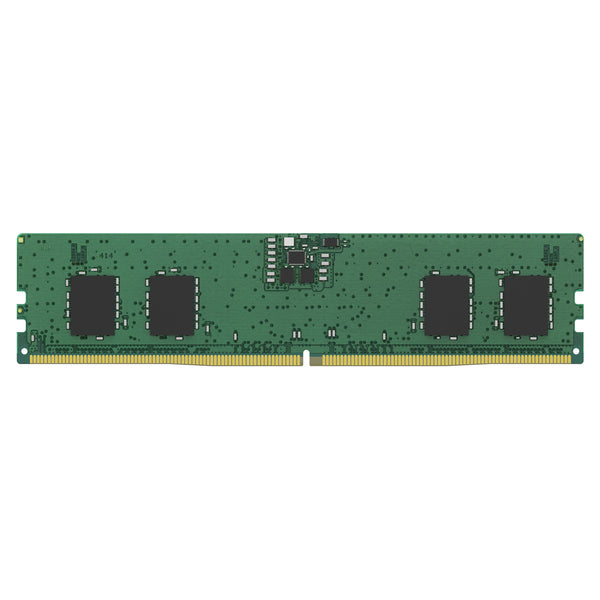 Kingston KCP556US6-8 â€” 8 GB DDR5 5600MHz RAMAcelera tu PC con memoria DDR5 de alta velocidad a 5600 MT/s, baja latencia CL46 y eficiencia energética 1.1 V. Su formato 288-pin DIMM es ideal para computadoras de escritorio modernas, proporcionando mayor rendimiento en multitarea, gaming y aplicaciones exigentes. Con garantía de por vida y la fiabilidad legendaria de Kingston, es la actualización perfecta para tu sistema. Guatemala
