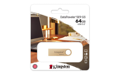 Kingston - USB flash drive - USB 3.2 Gen 1 - 220MB/s Metal Guatemala