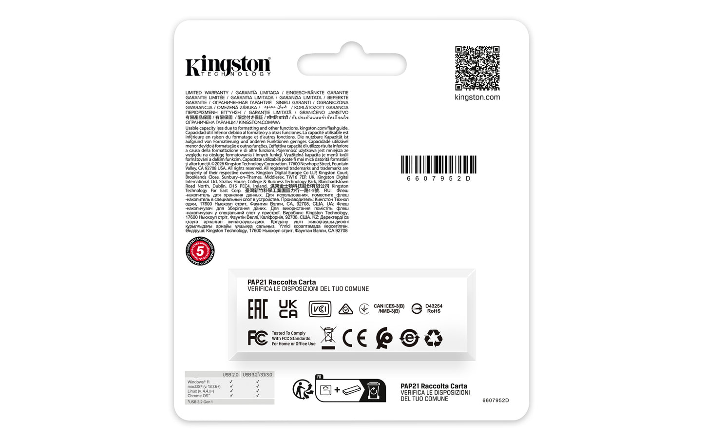 Kingston - USB flash drive - USB 3.2 Gen 1 - Exodia S Black Yellow Guatemala
