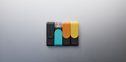 Kingston - USB flash drive - USB 3.2 Gen 1 - Exodia S Black Yellow Guatemala