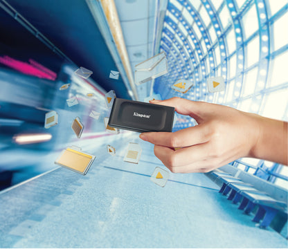 Kingston XS1000 - SSD - 2 TB - externo (portátil) - USB 3.2 Gen 2 (USB-C conector) Guatemala