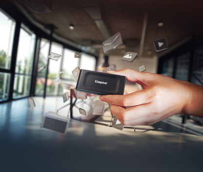 Kingston XS1000 - SSD - 2 TB - externo (portátil) - USB 3.2 Gen 2 (USB-C conector) Guatemala