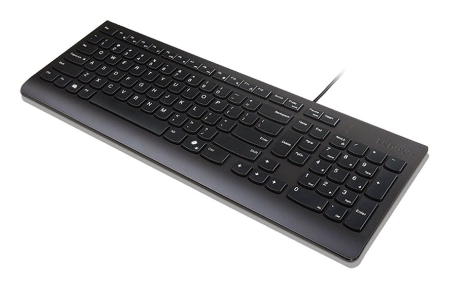 Lenovo Essential Wired Keyboard (Black) A Spanish 171 Guatemala