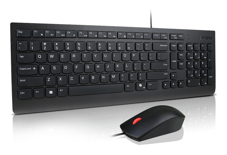 Lenovo - Keyboard and mouse set - Essential Wired Combo Guatemala