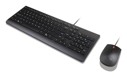Lenovo - Keyboard and mouse set - Essential Wired Combo Guatemala