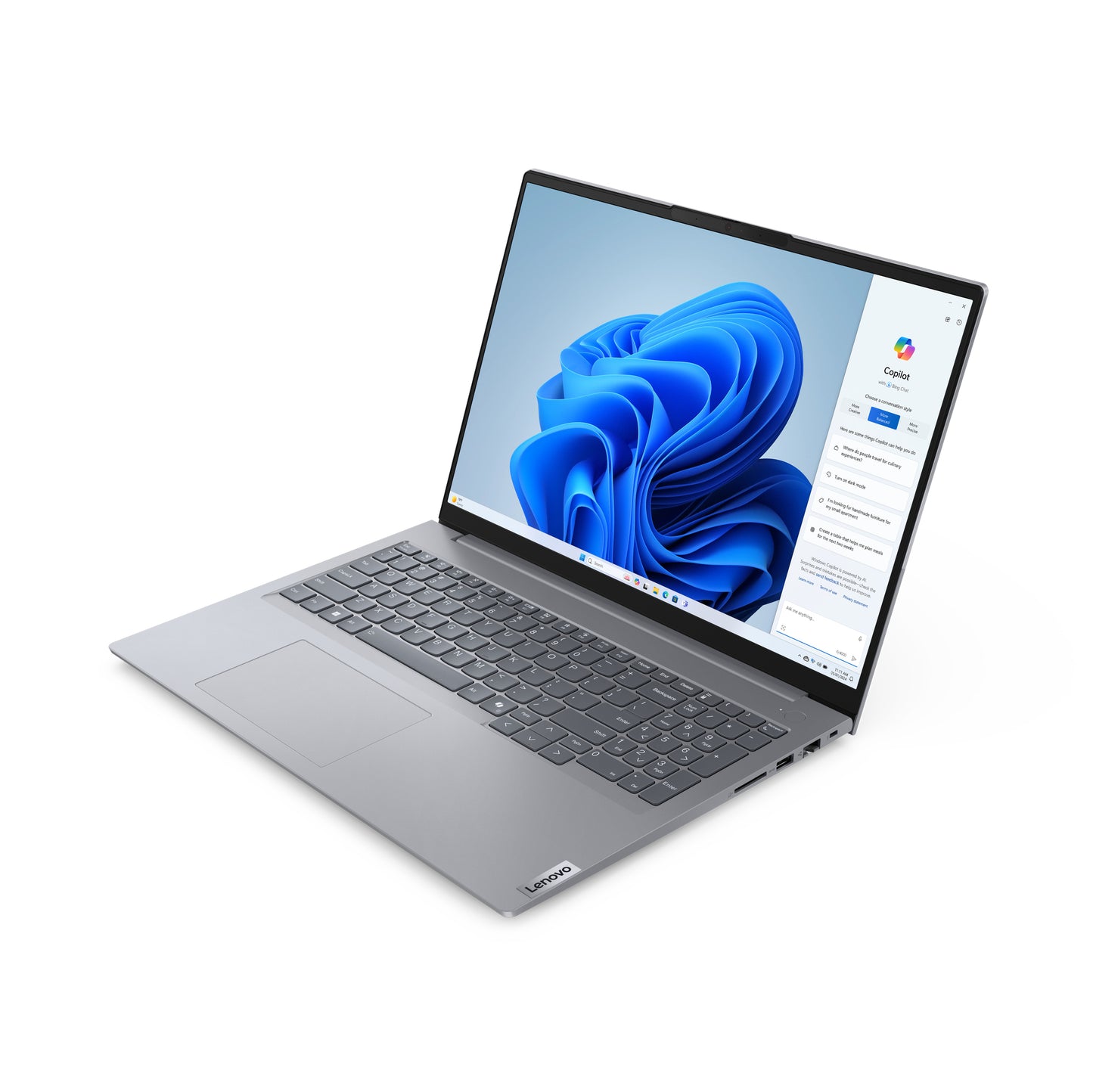 Lenovo ThinkBook 16 G7 - Notebook - 16" - AMD Ryzen 5 7535HS / 3.3 GHz - 16 GB - DDR5 SDRAM - 512 GB SSD - Integrated graphics - Windows 11 Pro - 1-year warranty Guatemala
